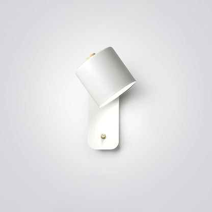 Sleek Adjustable Cylinder LED Wall Light Fixture