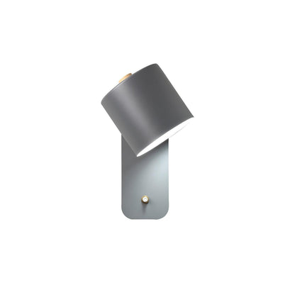 Sleek Adjustable Cylinder LED Wall Light Fixture