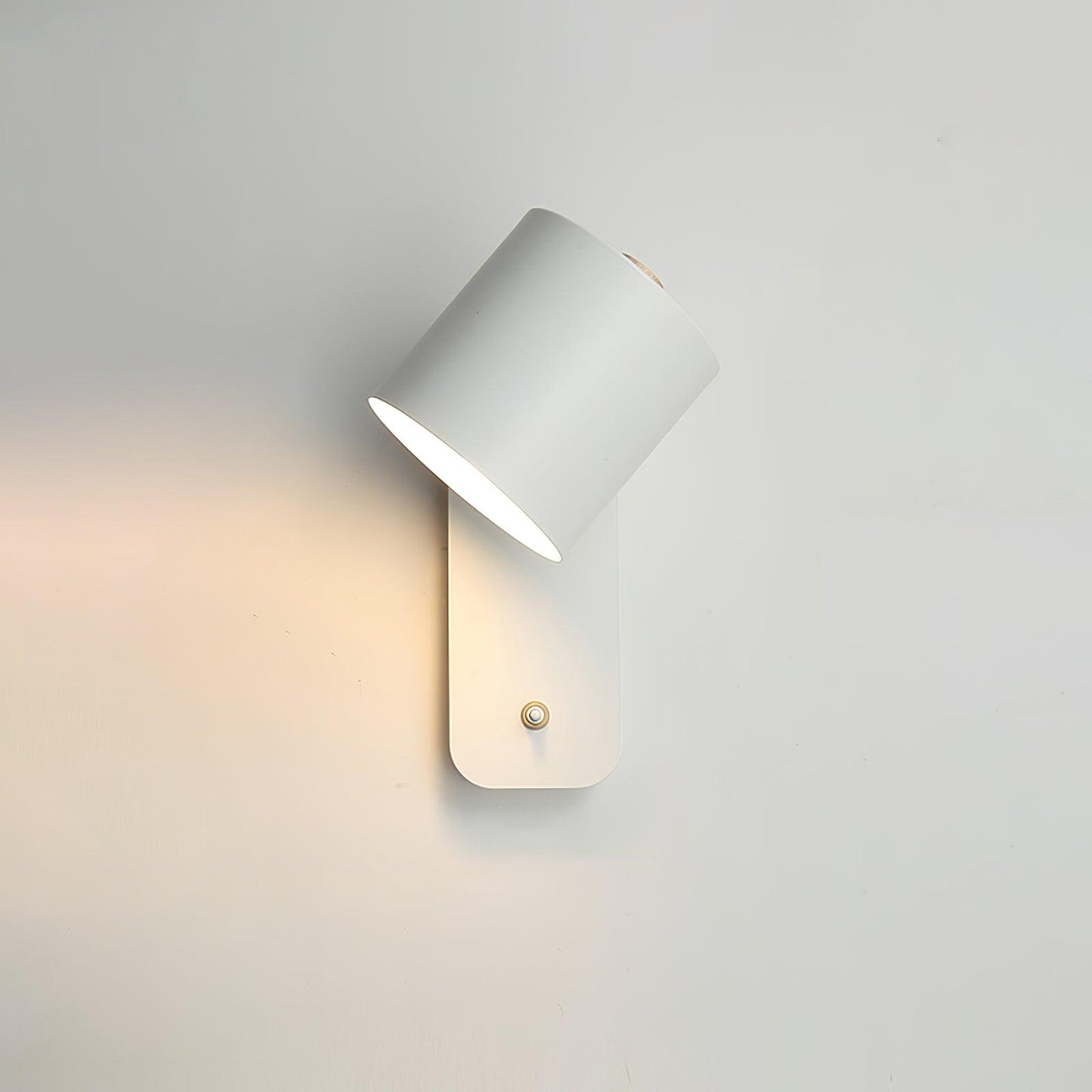 Sleek Adjustable Cylinder LED Wall Light Fixture