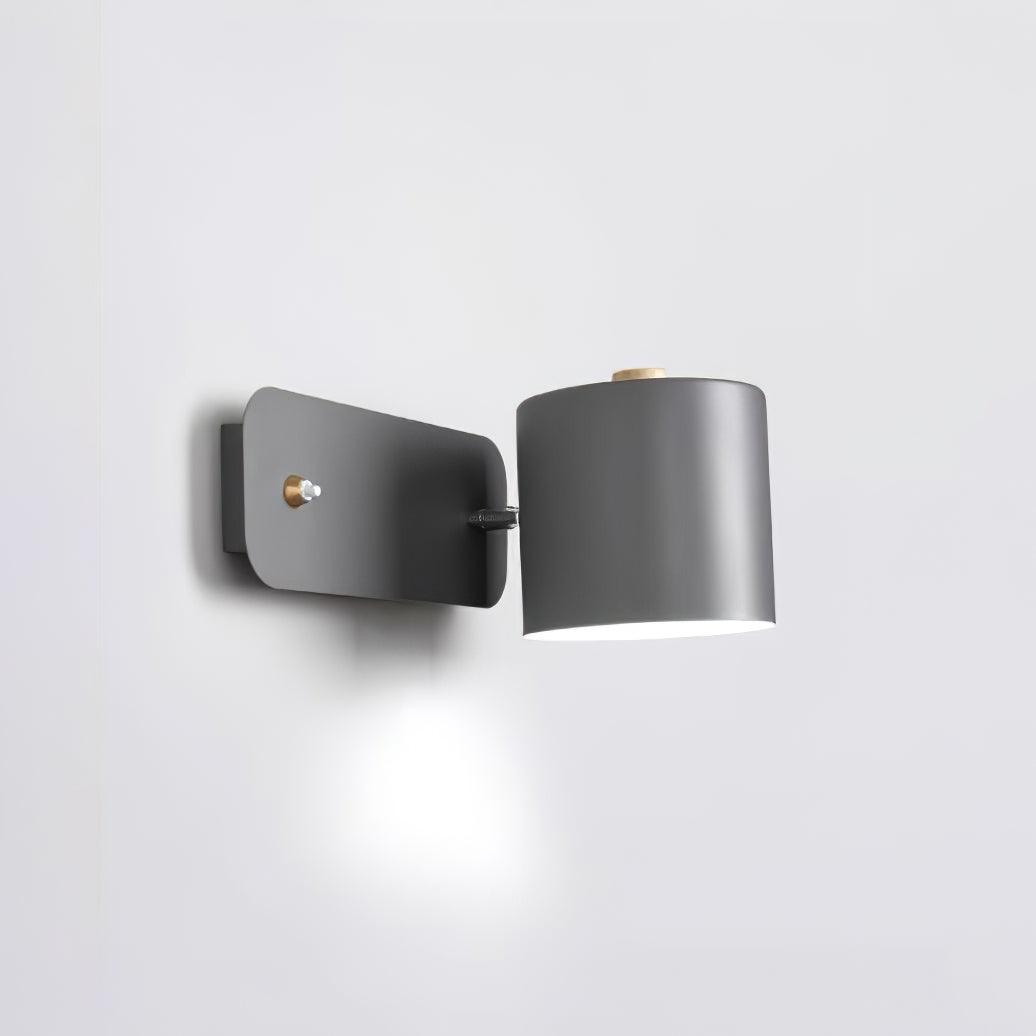 Sleek Adjustable Cylinder LED Wall Light Fixture