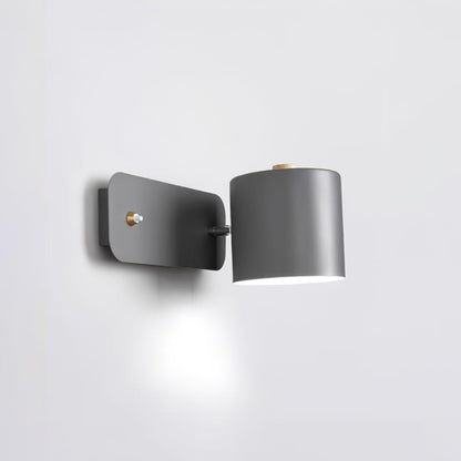 Sleek Adjustable Cylinder LED Wall Light Fixture