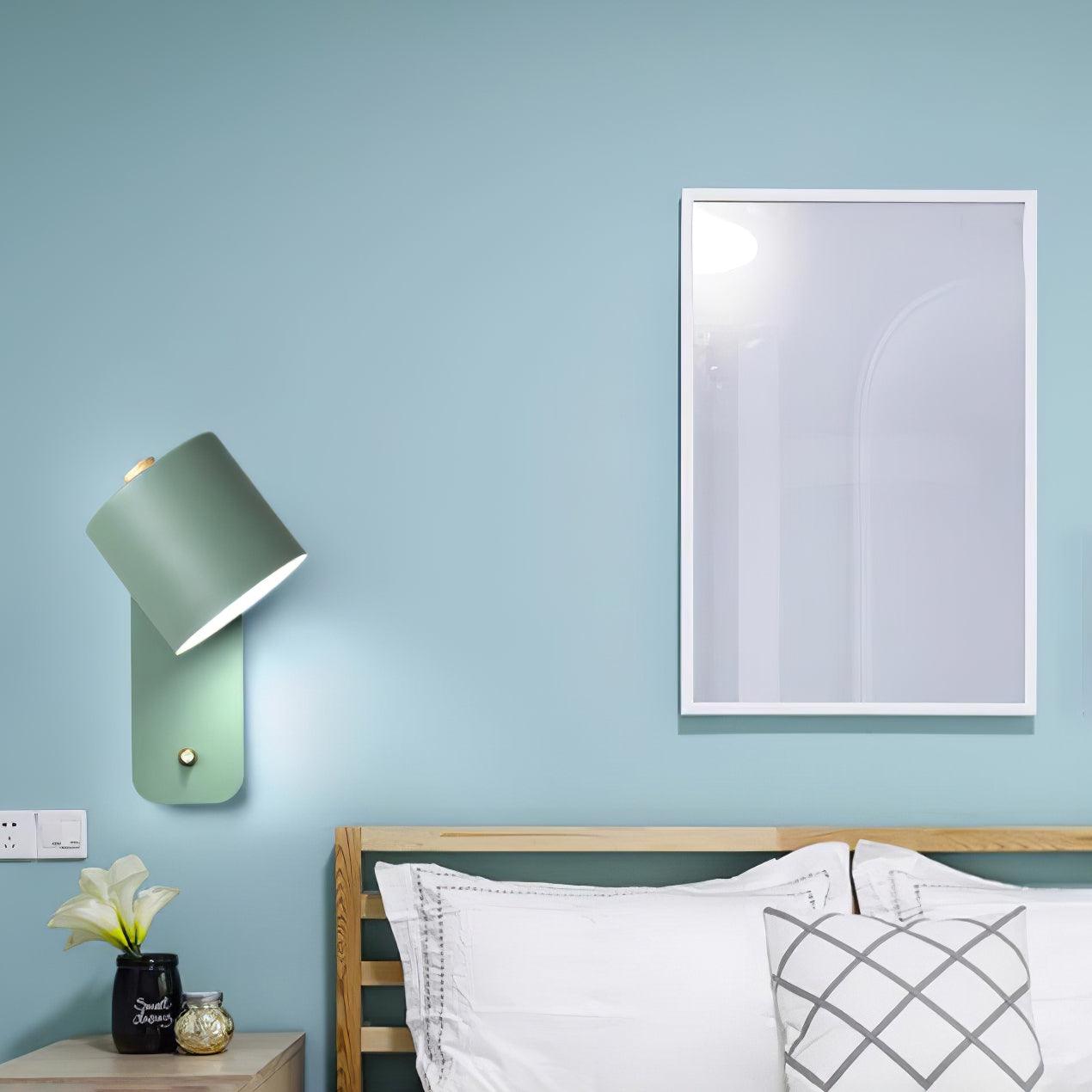 Sleek Adjustable Cylinder LED Wall Light Fixture