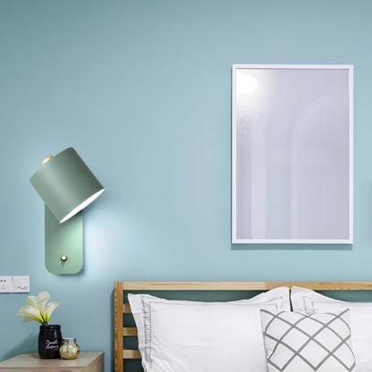 Sleek Adjustable Cylinder LED Wall Light Fixture