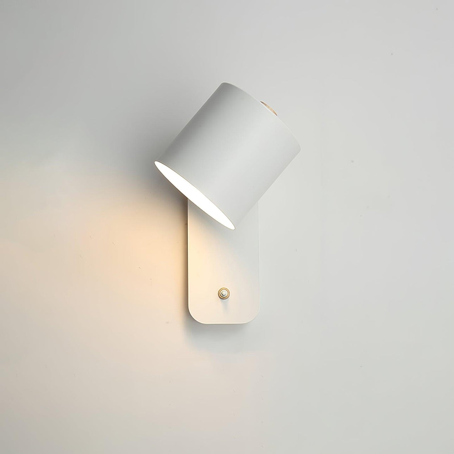 Sleek Adjustable Cylinder LED Wall Light Fixture