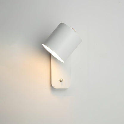 Sleek Adjustable Cylinder LED Wall Light Fixture