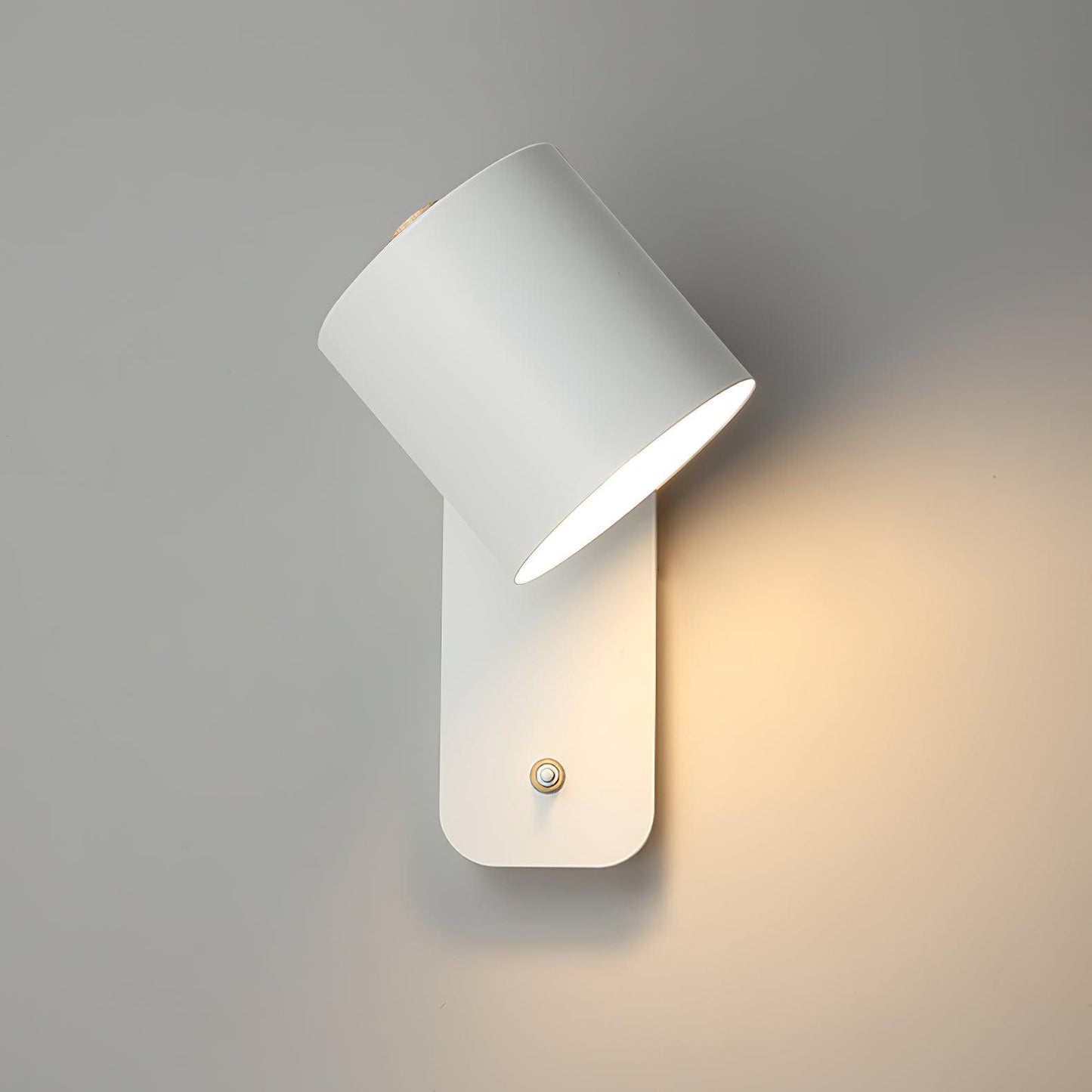 Sleek Adjustable Cylinder LED Wall Light Fixture