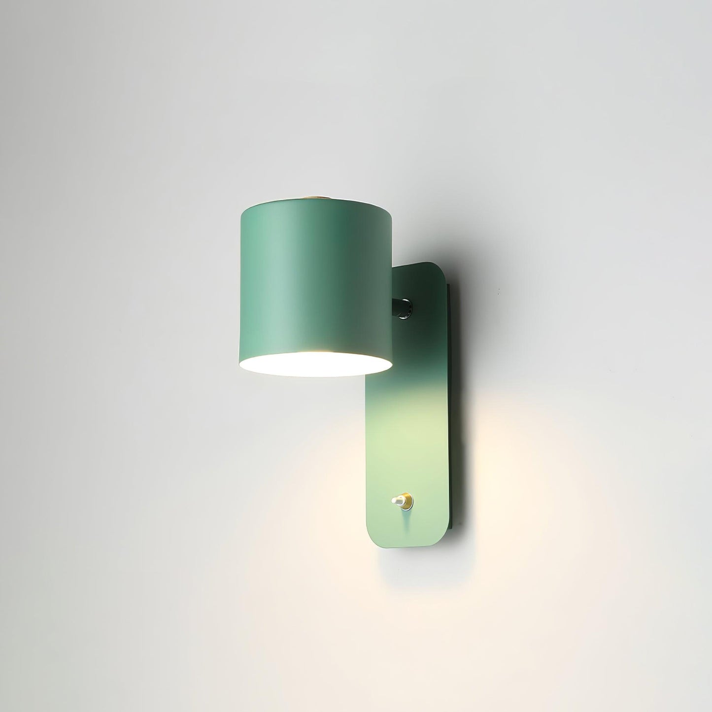 Sleek Adjustable Cylinder LED Wall Light Fixture