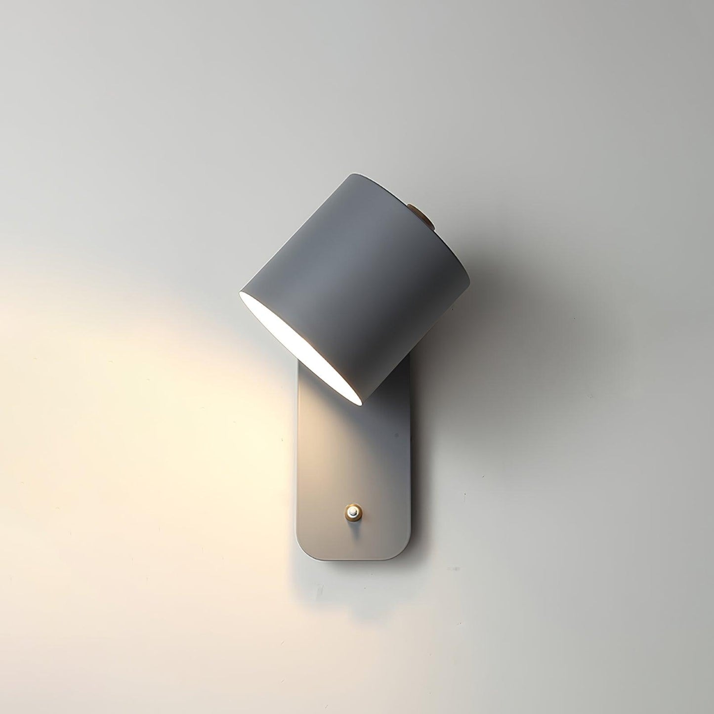 Sleek Adjustable Cylinder LED Wall Light Fixture