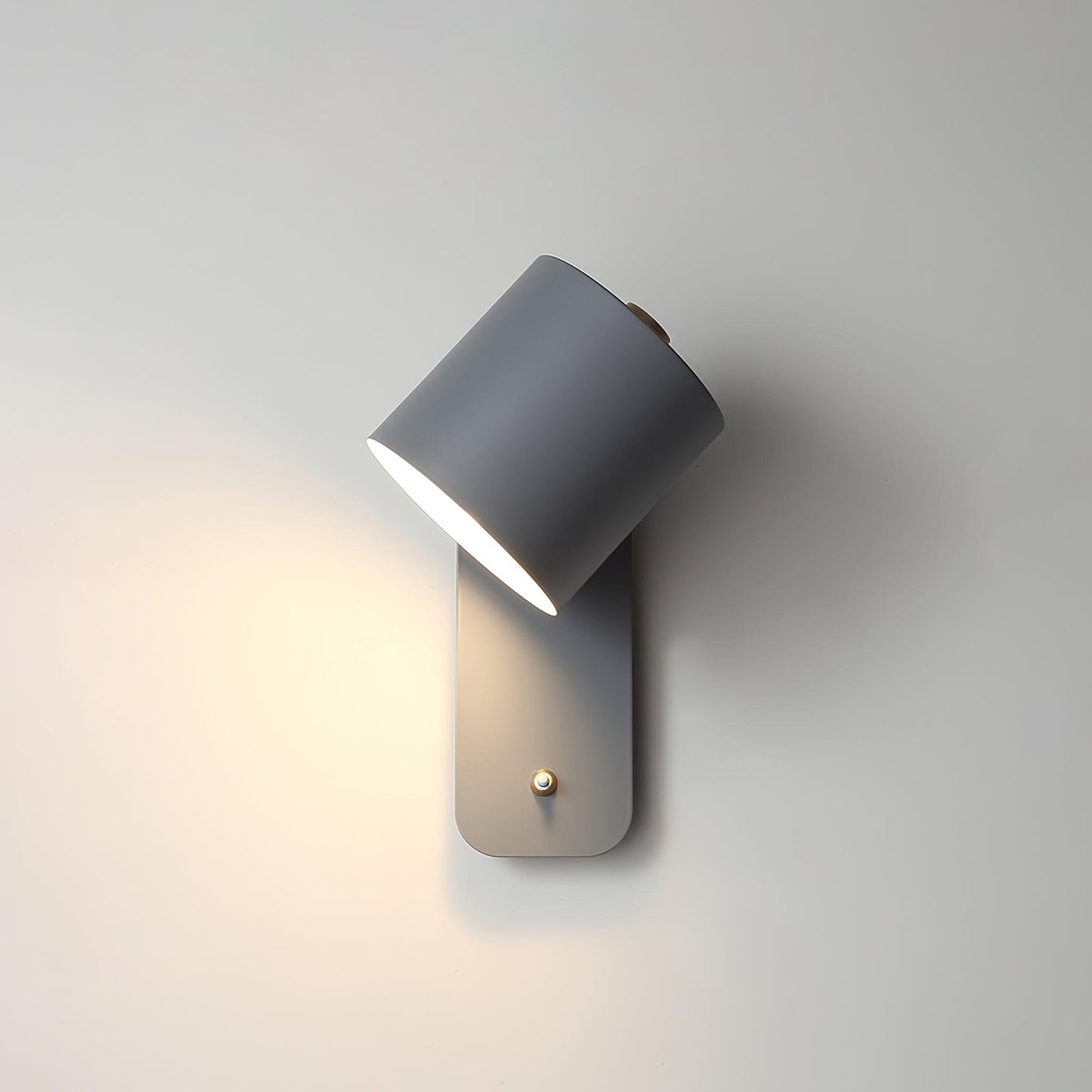 Sleek Adjustable Cylinder LED Wall Light Fixture