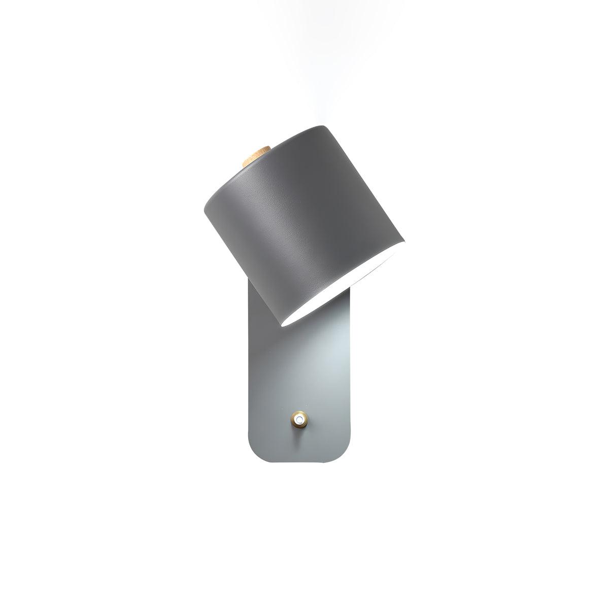 Sleek Adjustable Cylinder LED Wall Light Fixture