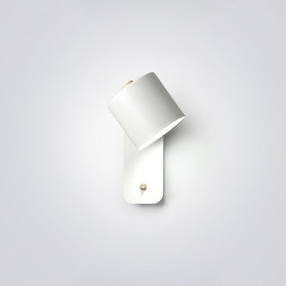 Sleek Adjustable Cylinder LED Wall Light Fixture