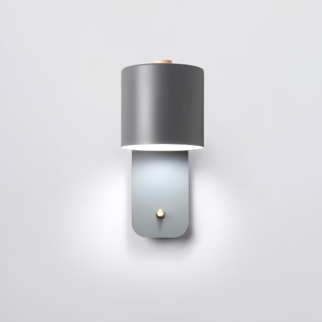 Sleek Adjustable Cylinder LED Wall Light Fixture
