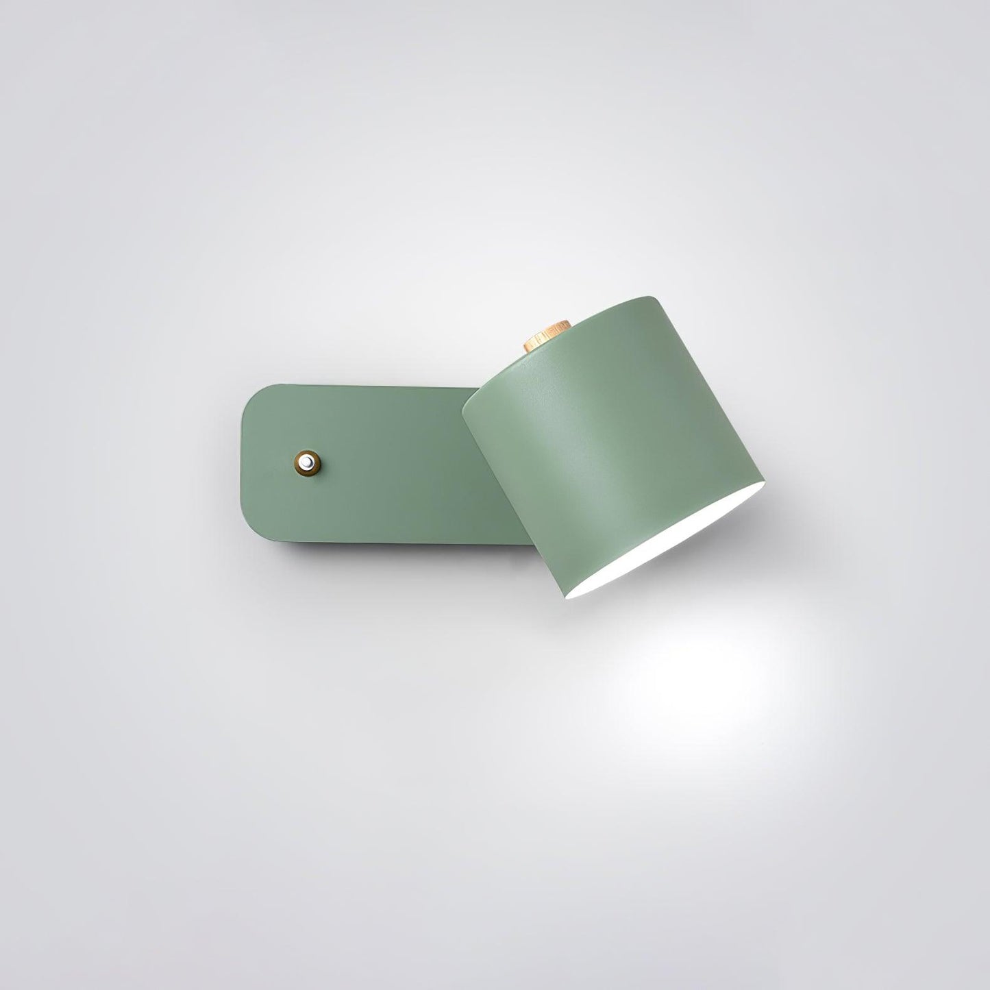 Sleek Adjustable Cylinder LED Wall Light Fixture