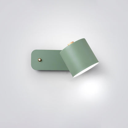 Sleek Adjustable Cylinder LED Wall Light Fixture