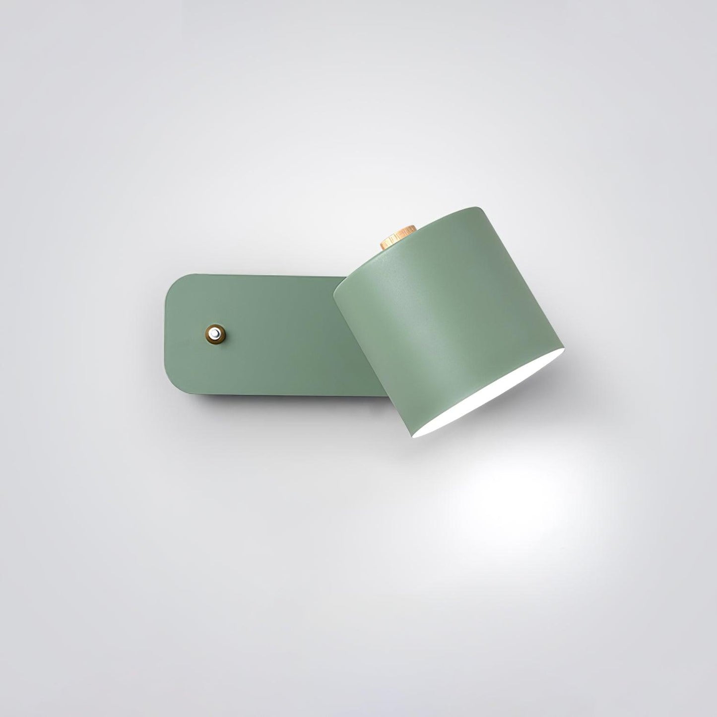 Sleek Adjustable Cylinder LED Wall Light Fixture