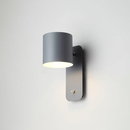 Sleek Adjustable Cylinder LED Wall Light Fixture