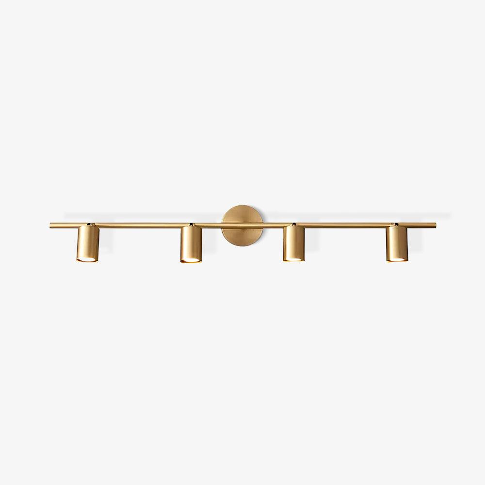 Stylish Gold Dual Head Adjustable Wall Light