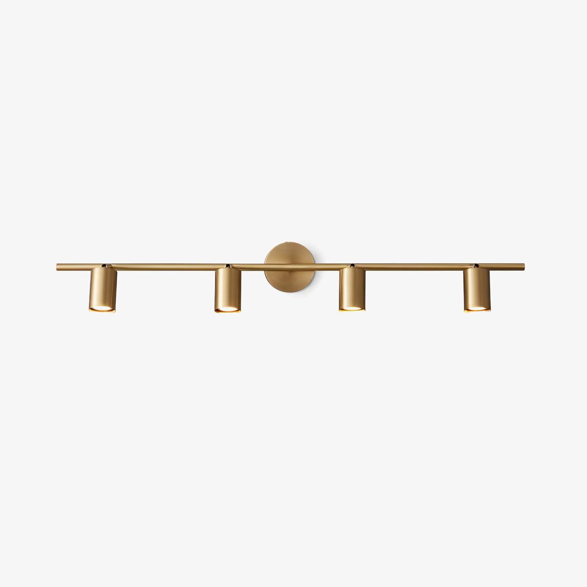 Stylish Gold Dual Head Adjustable Wall Light