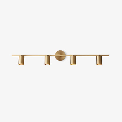 Stylish Gold Dual Head Adjustable Wall Light