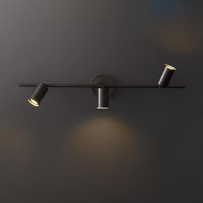 Stylish Gold Dual Head Adjustable Wall Light