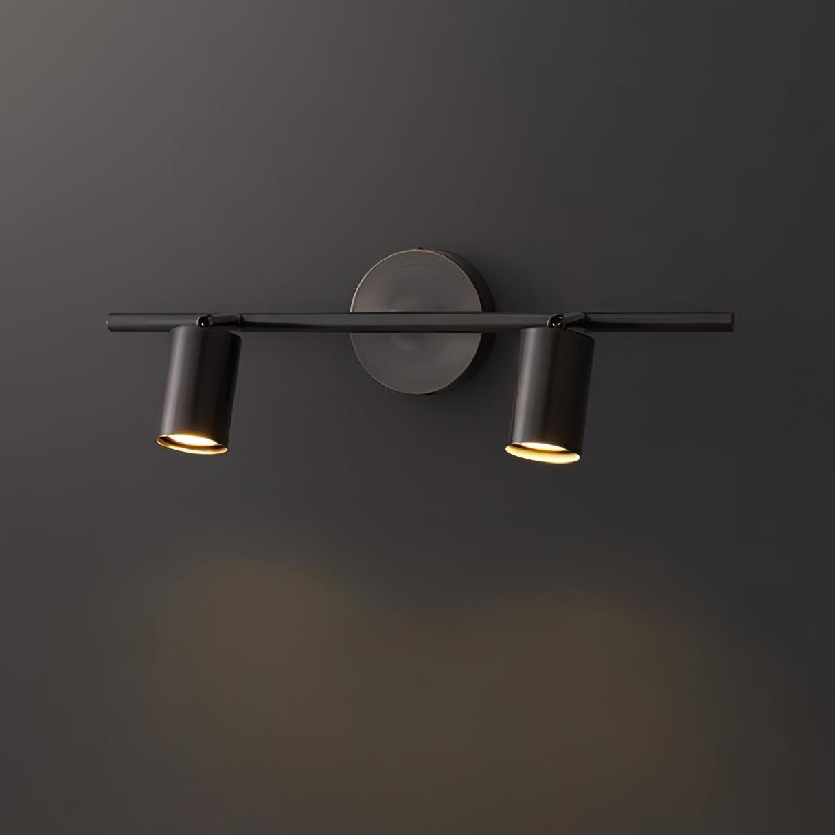 Stylish Gold Dual Head Adjustable Wall Light