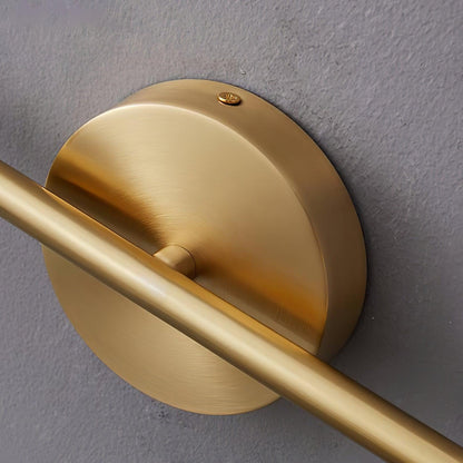 Stylish Gold Dual Head Adjustable Wall Light