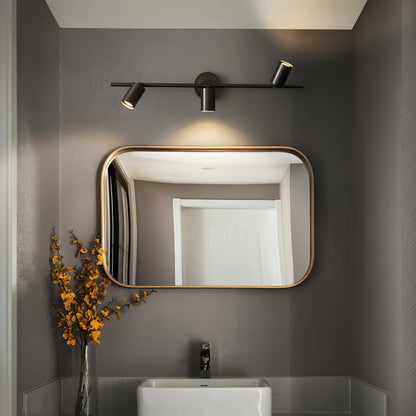 Stylish Gold Dual Head Adjustable Wall Light