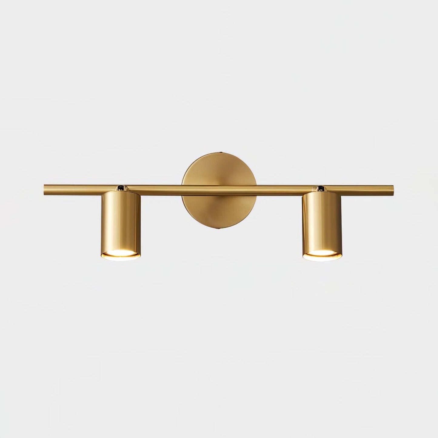 Stylish Gold Dual Head Adjustable Wall Light