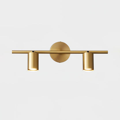 Stylish Gold Dual Head Adjustable Wall Light