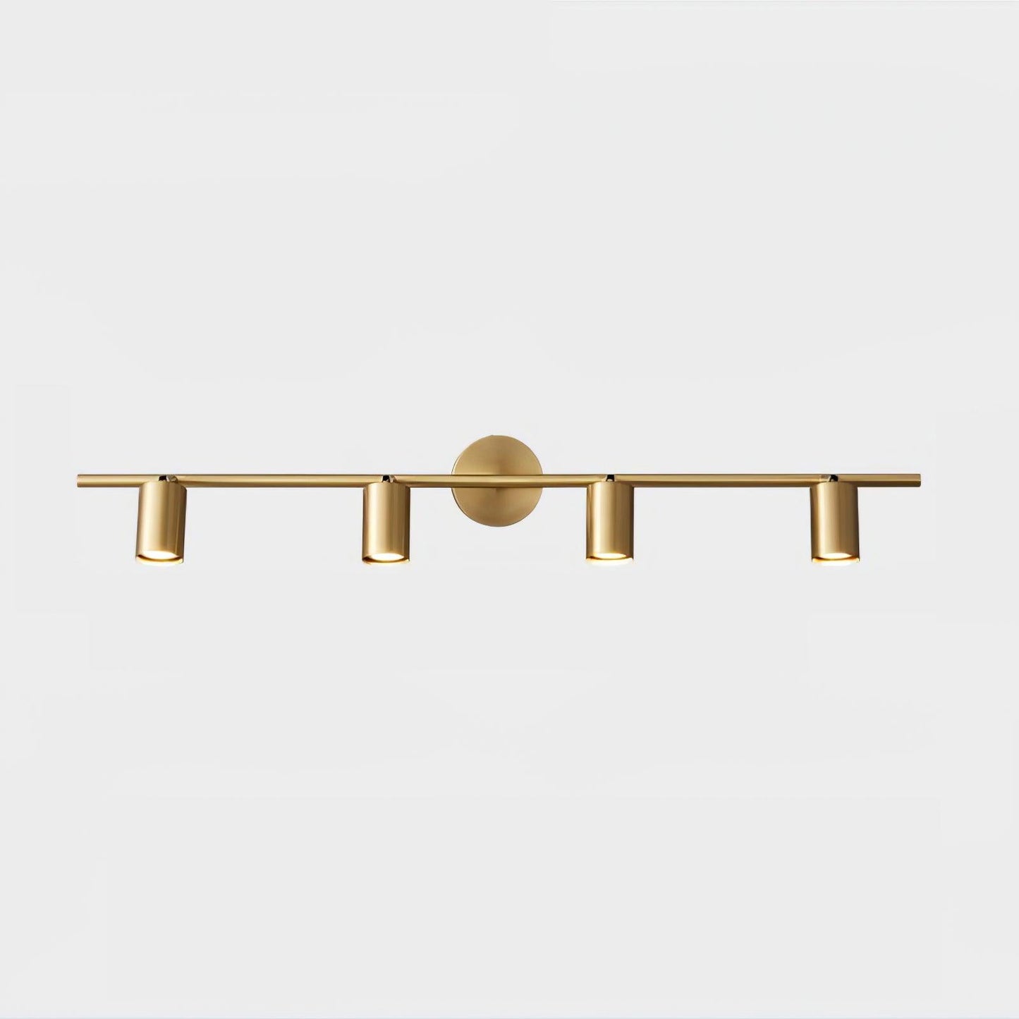 Stylish Gold Dual Head Adjustable Wall Light