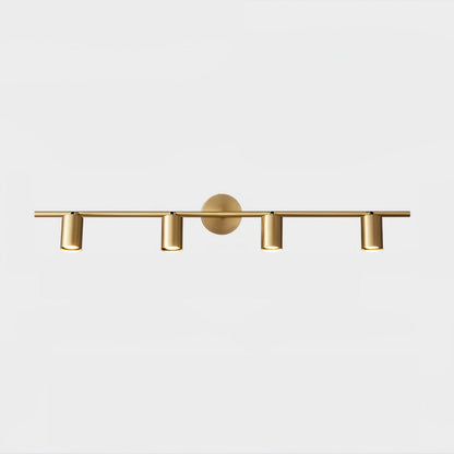 Stylish Gold Dual Head Adjustable Wall Light