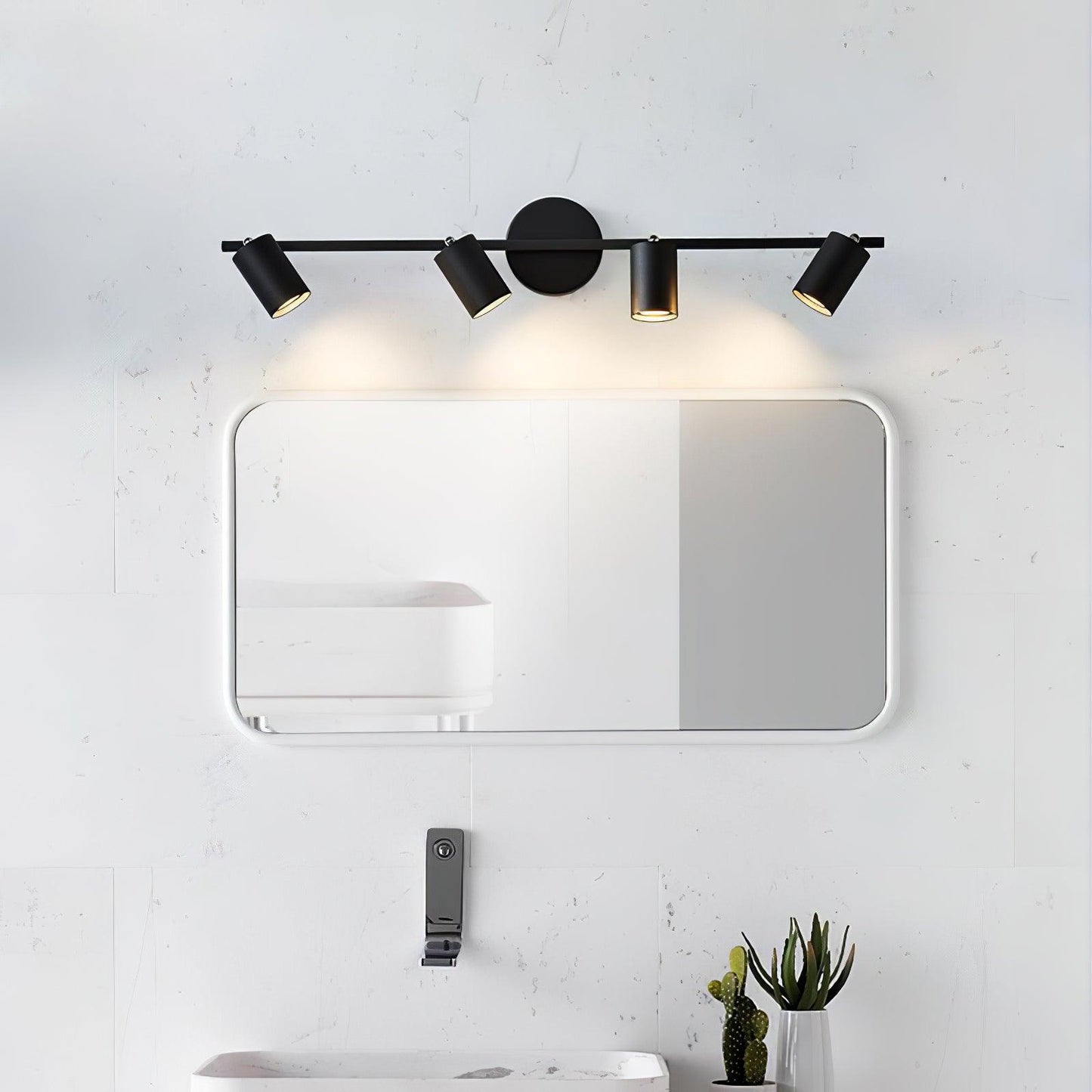 Stylish Gold Dual Head Adjustable Wall Light