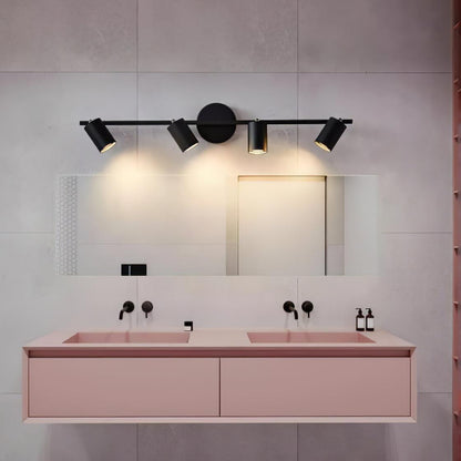 Stylish Gold Dual Head Adjustable Wall Light