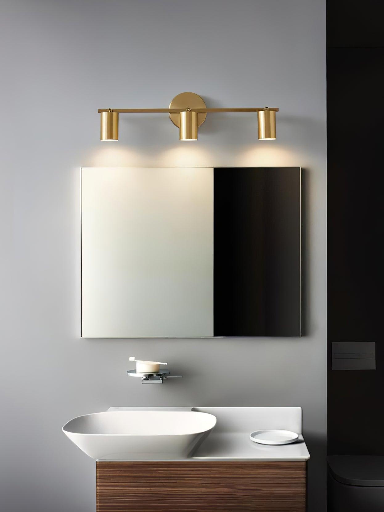 Stylish Gold Dual Head Adjustable Wall Light