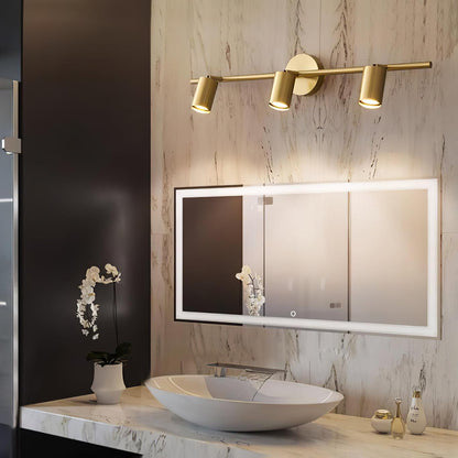 Stylish Gold Dual Head Adjustable Wall Light