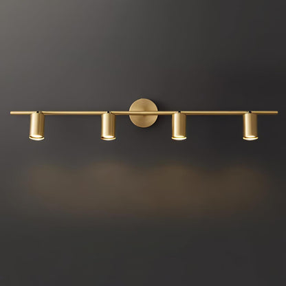 Stylish Gold Dual Head Adjustable Wall Light