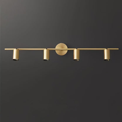 Stylish Gold Dual Head Adjustable Wall Light