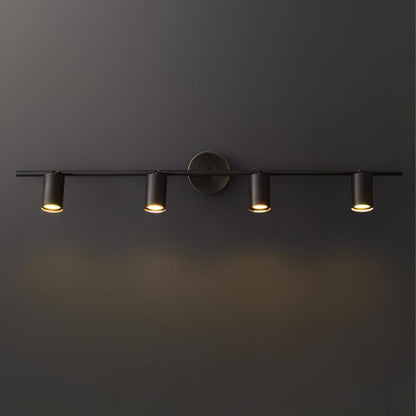 Stylish Gold Dual Head Adjustable Wall Light