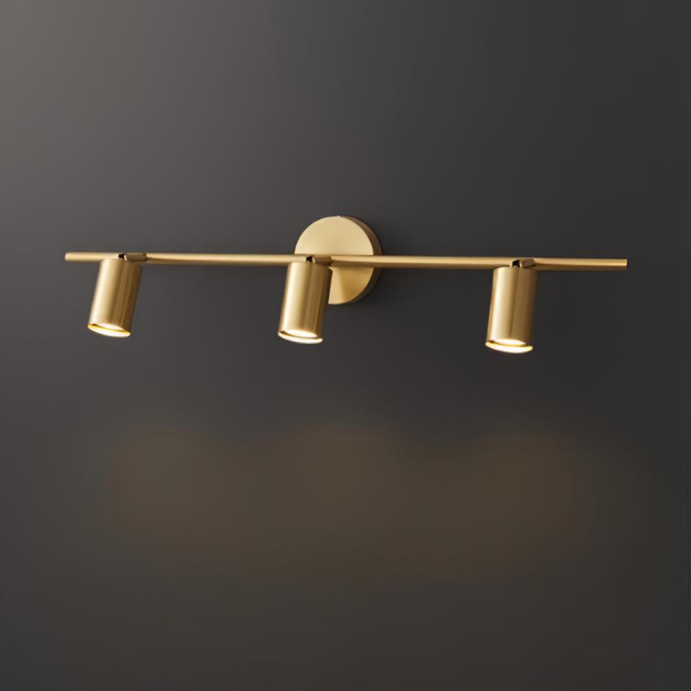Stylish Gold Dual Head Adjustable Wall Light