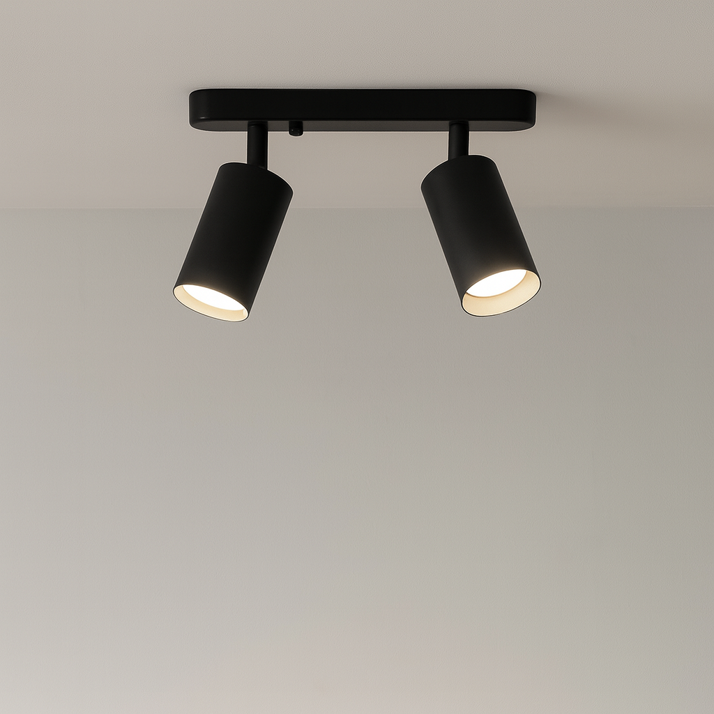 Contemporary Spin Ceiling Light - Fesara