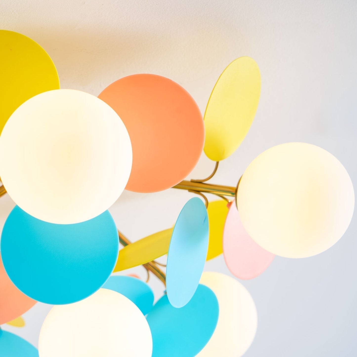 Stylish Glass Globe LED Ceiling Light Fixture
