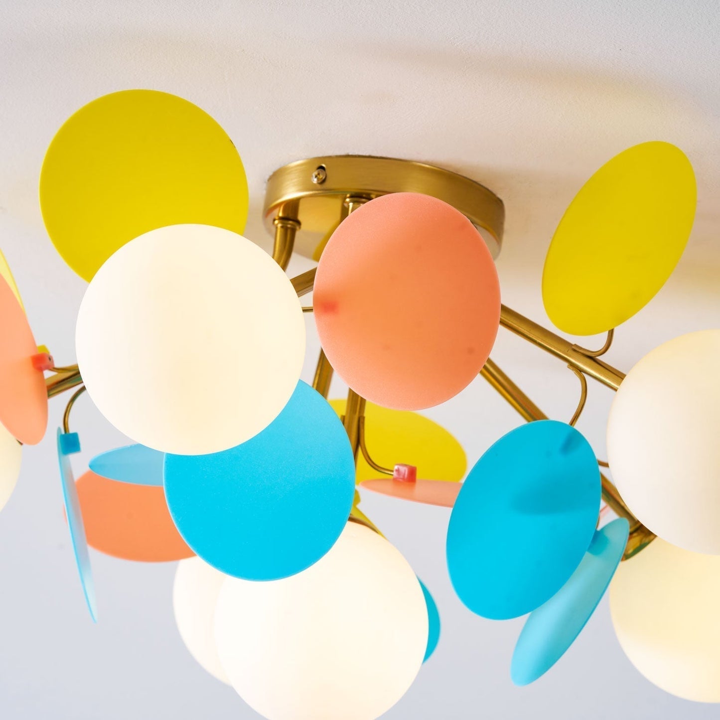 Stylish Glass Globe LED Ceiling Light Fixture