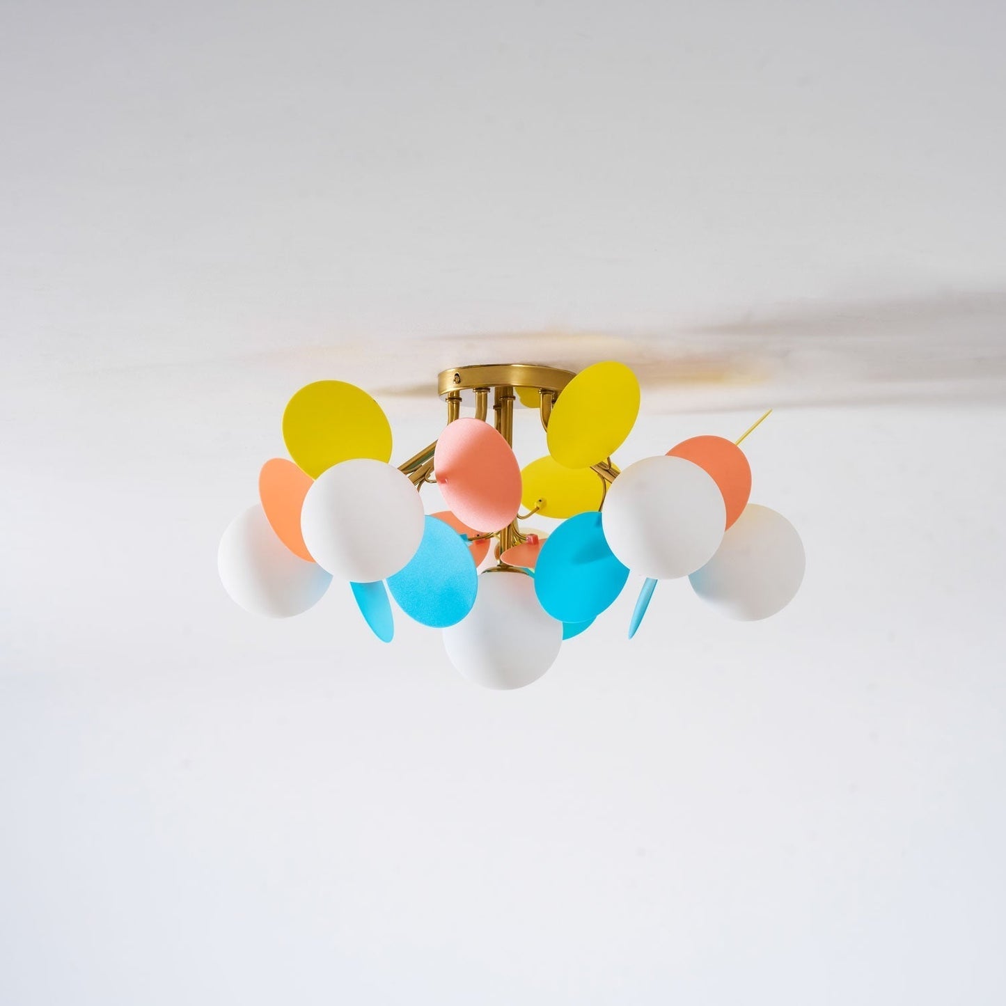 Stylish Glass Globe LED Ceiling Light Fixture