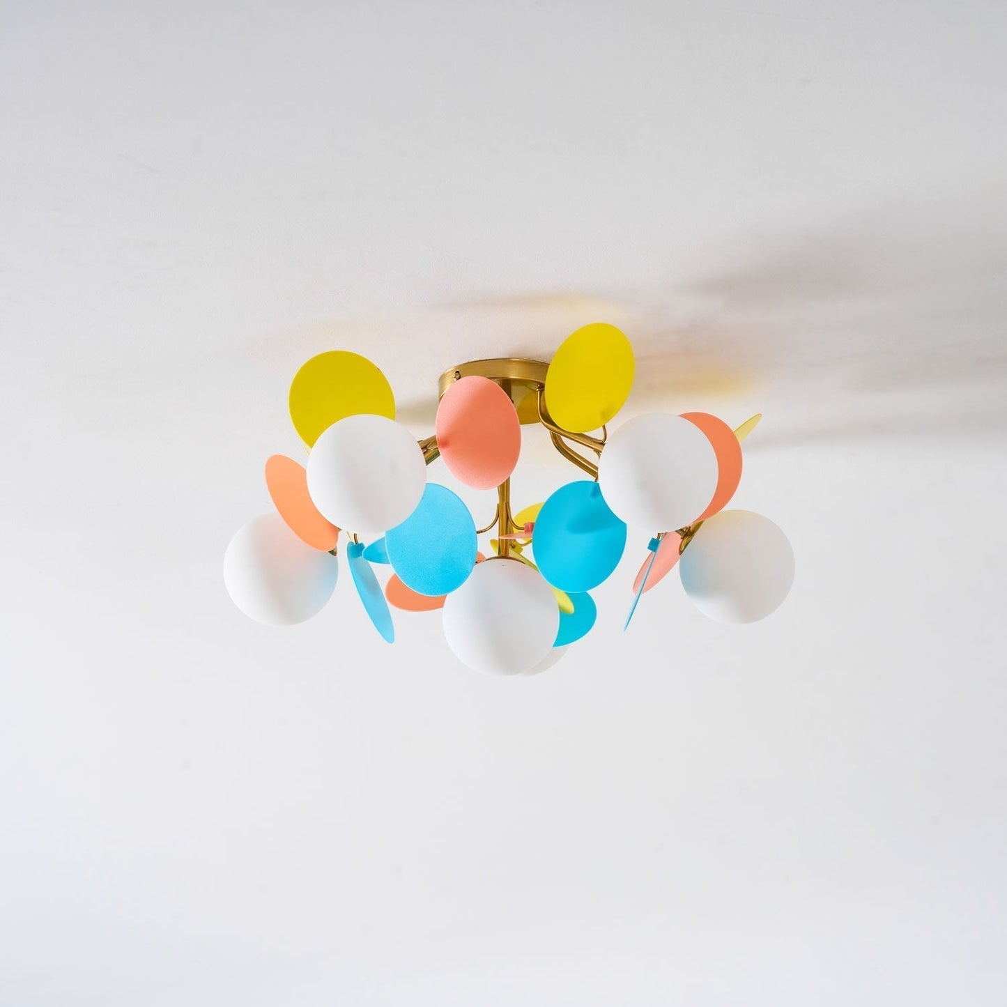 Stylish Glass Globe LED Ceiling Light Fixture