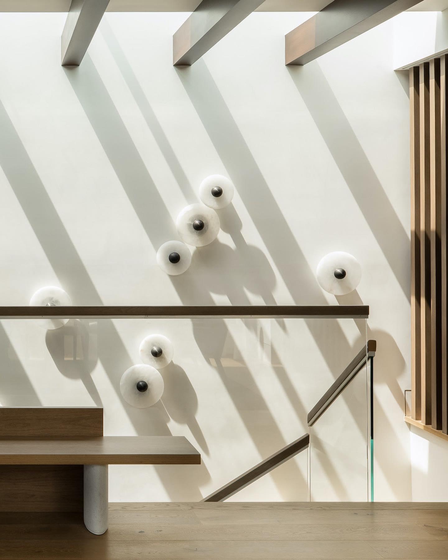 Stylish Round LED Wall Mount Light Fixture