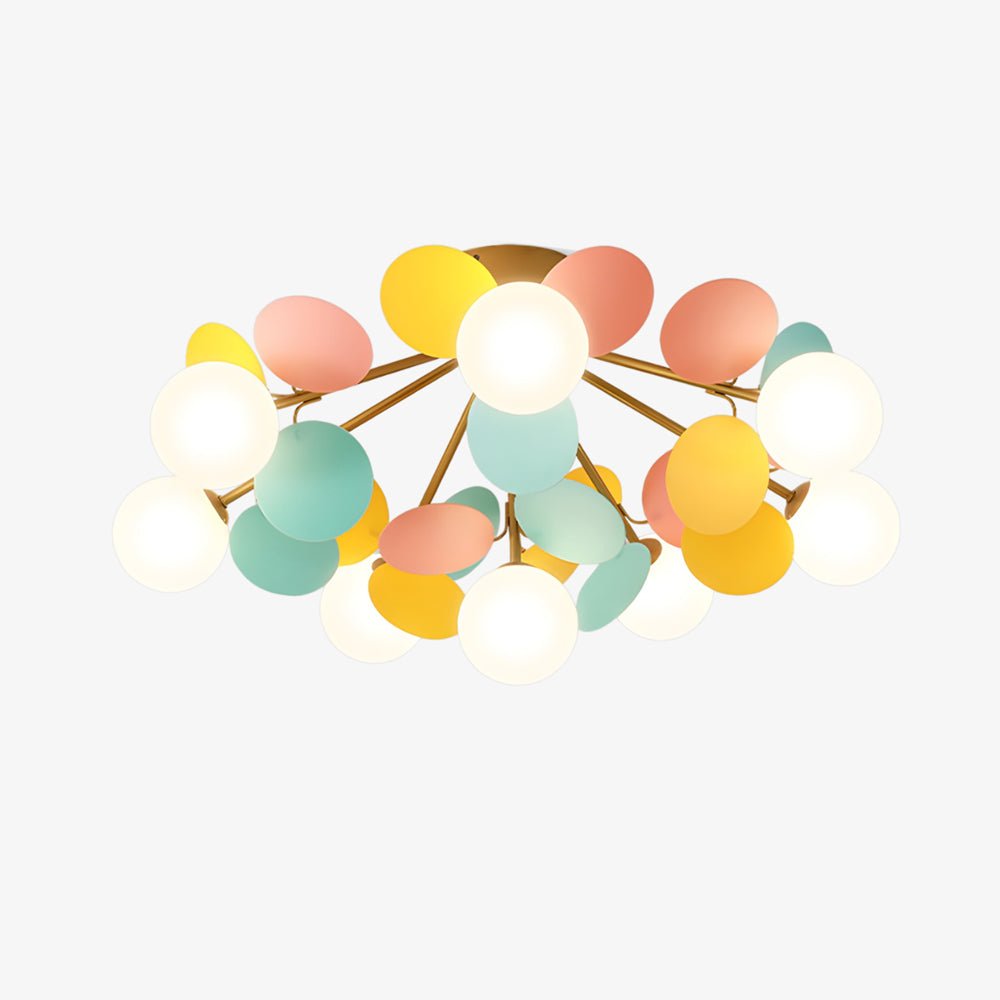 Stylish Glass Globe LED Ceiling Light Fixture