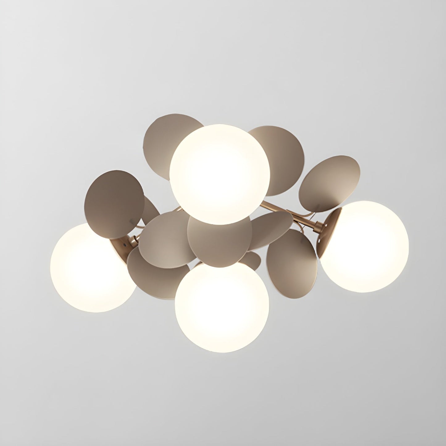 Stylish Glass Globe LED Ceiling Light Fixture