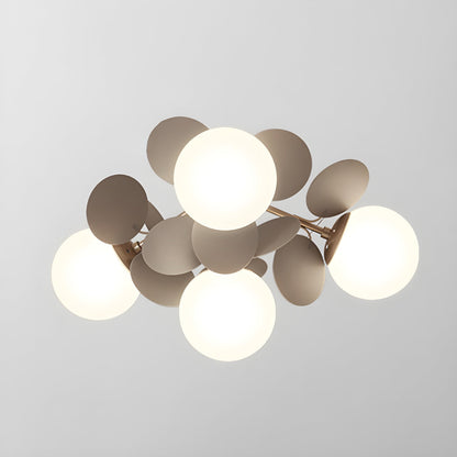 Stylish Glass Globe LED Ceiling Light Fixture