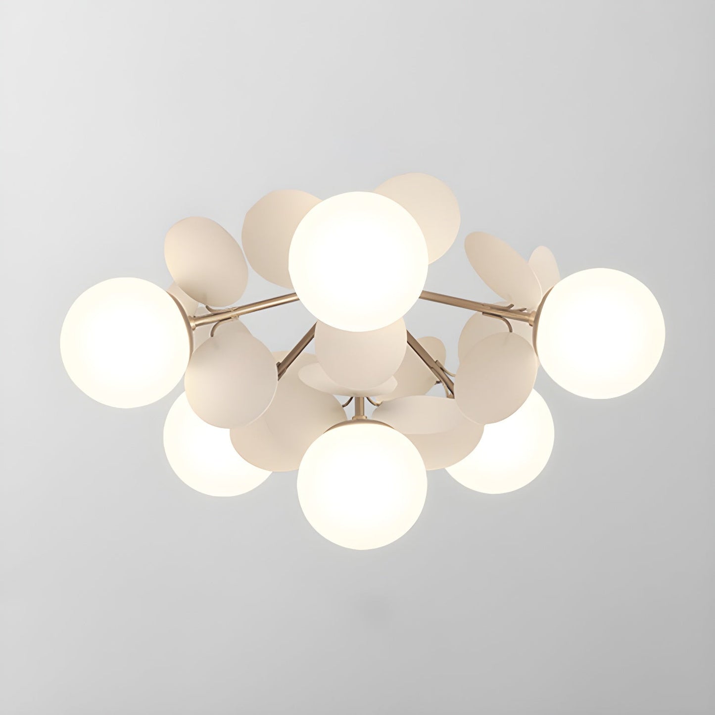 Stylish Glass Globe LED Ceiling Light Fixture