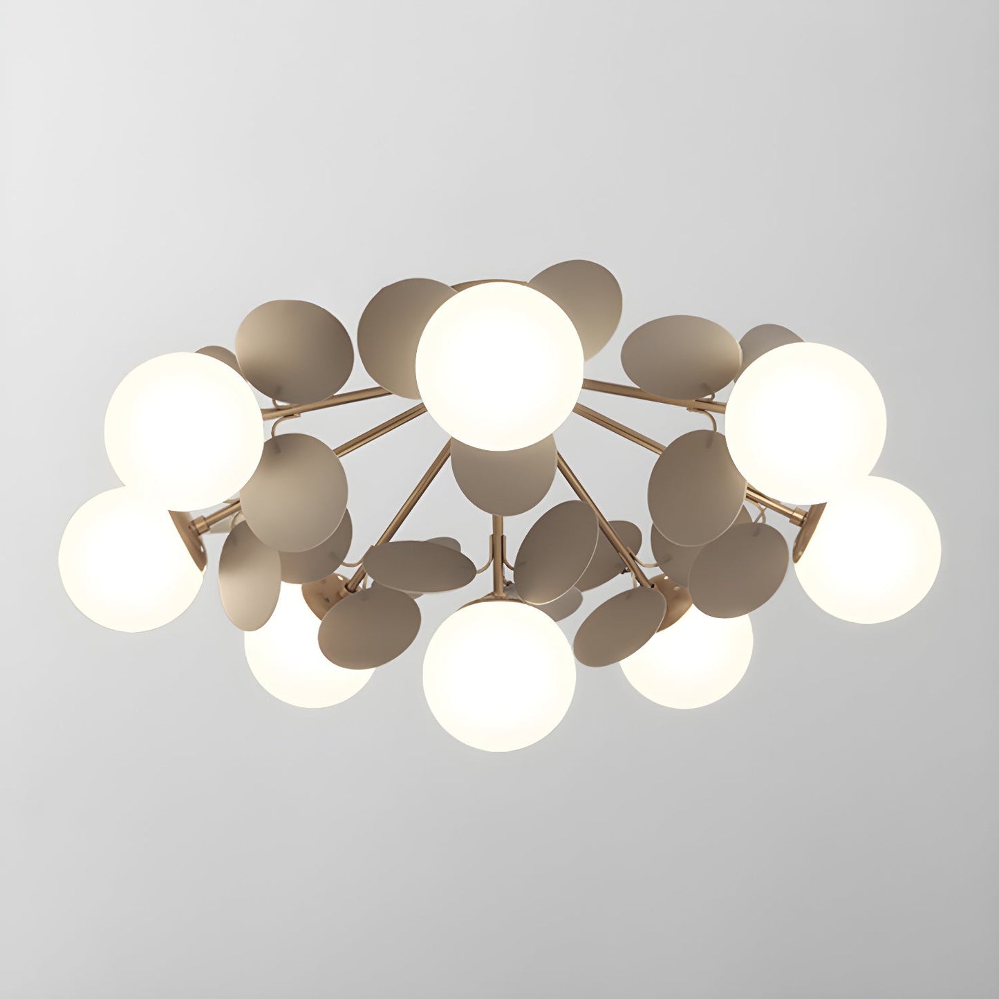 Stylish Glass Globe LED Ceiling Light Fixture